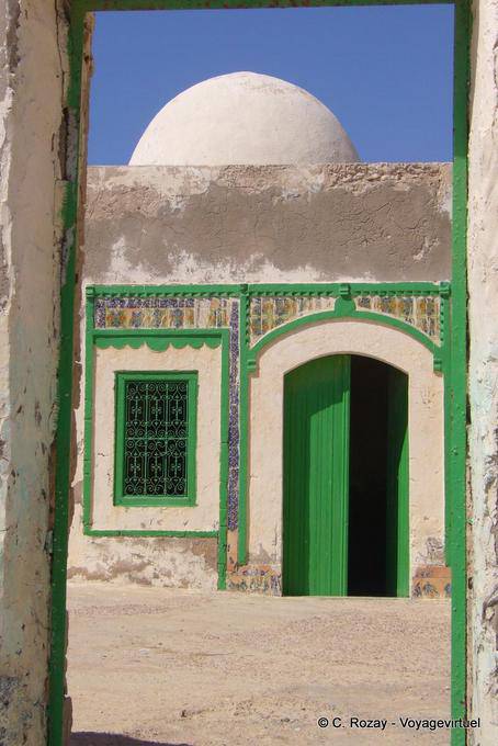 Hof eines Marabout, Remla, Kerkennah - Tunesien