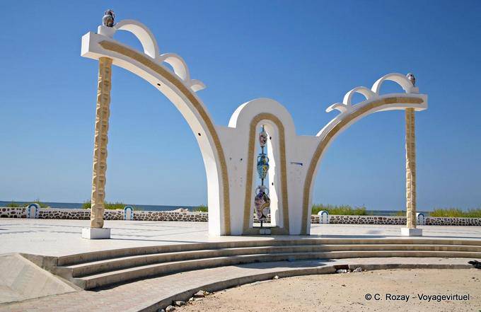 Das Denkmal zum Meer, Remla, Kerkennah - Tunesien