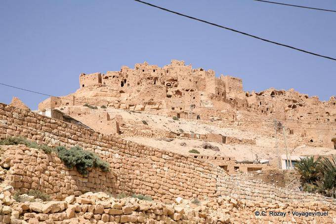 Panorama, Ksar Chenini - Tunesien