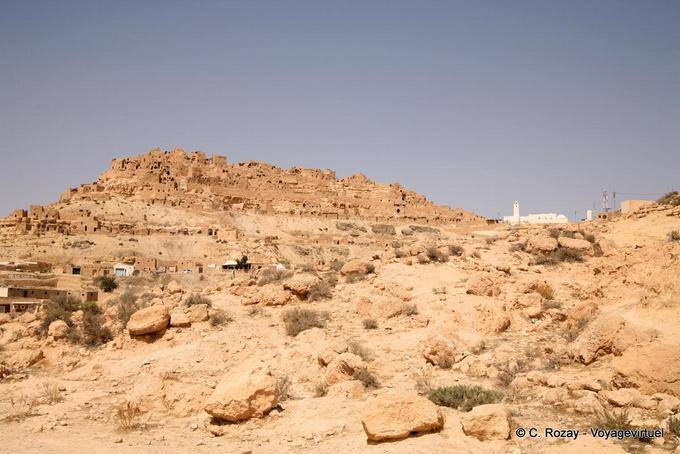 Landschaft Ksar Chenini - Tunesien