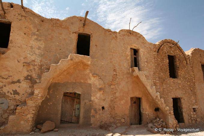 Treppen, Ksar El Ferech - Tunesien