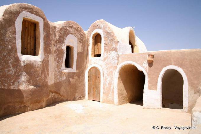 Ghorfas bleibt, Ksar Haddada - Tunesien