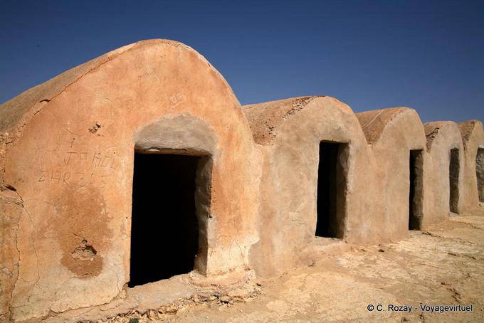 Bei der Restaurierung, Ksar Jumaa - Tunesien
