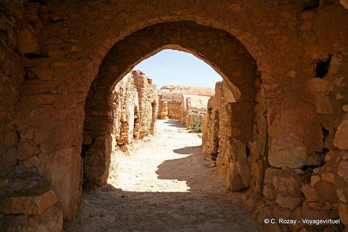 Defensives Gang, Ksar Jumaa - Tunesien