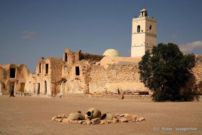 Minarett von Ksar Metameur - Tunesien