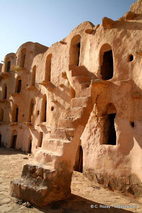 Typische Berber Ksar Ouled Soltane - Tunesien