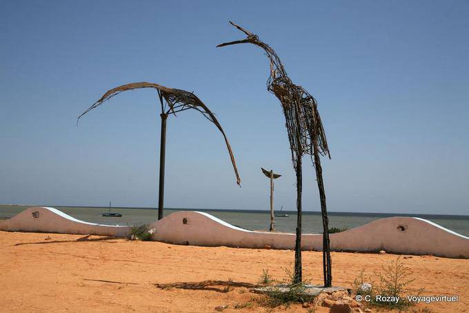 Stahlfelge, Skulptur, Mahares - Tunesien