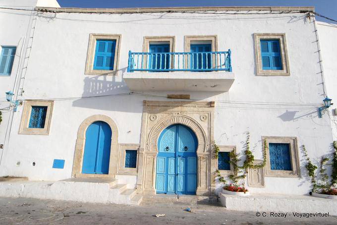 Haus Balkon, Mahdia - Tunesien