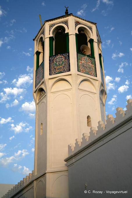 Haj Mustafa Hamza Moschee Minarett in Mahdia - Tunesien