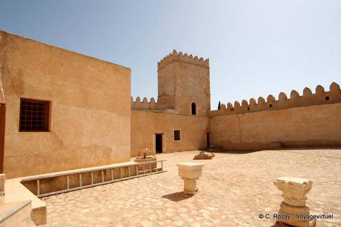 Kasbah: museum, gegen die Wände, Sfax - Tunesien