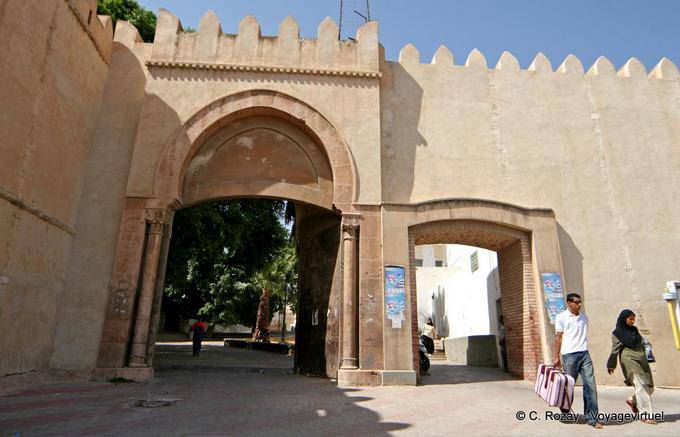Doppeltür Beb El Kasba, Sfax - Tunesien