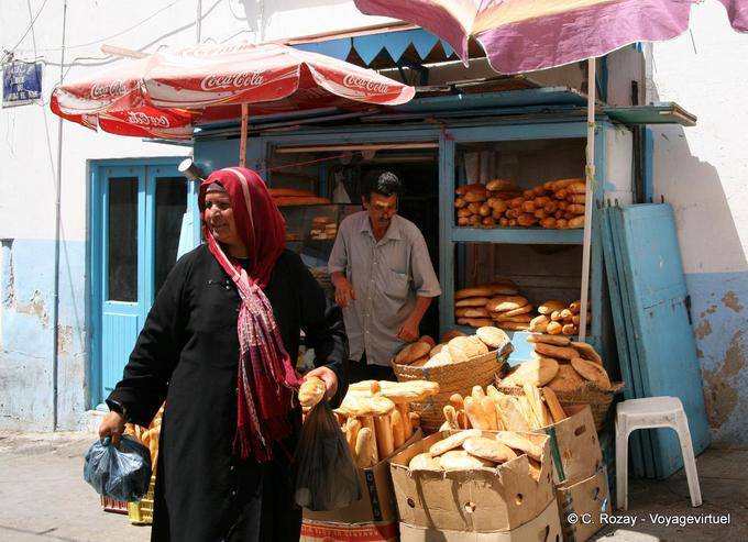 Typische Bäckerei in der Medina von Sfax - Tunesien