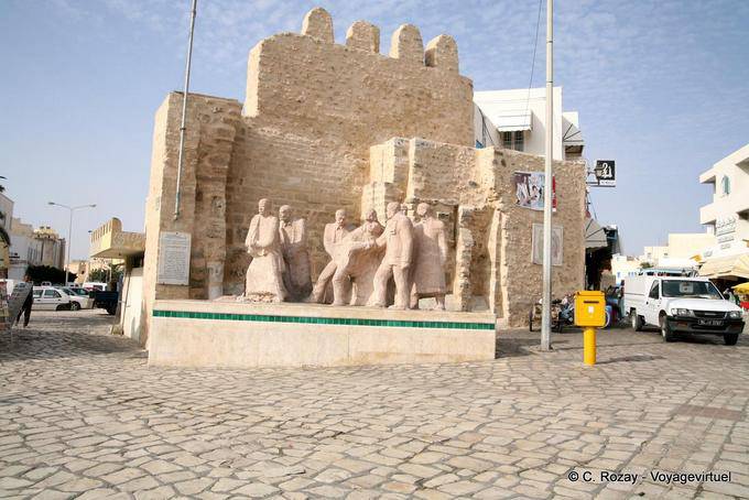 Denkmal für die Märtyrer, Bab Jadid, Sousse - Tunesien