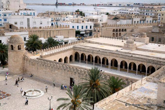 Sousse, die Große Moschee Blick vom Turm der Ribat - Tunesien