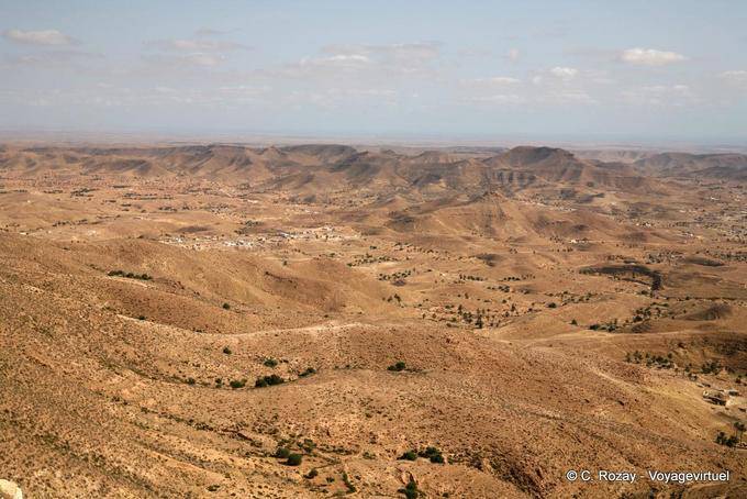 Landschaft der Region Toujane - Tunesien