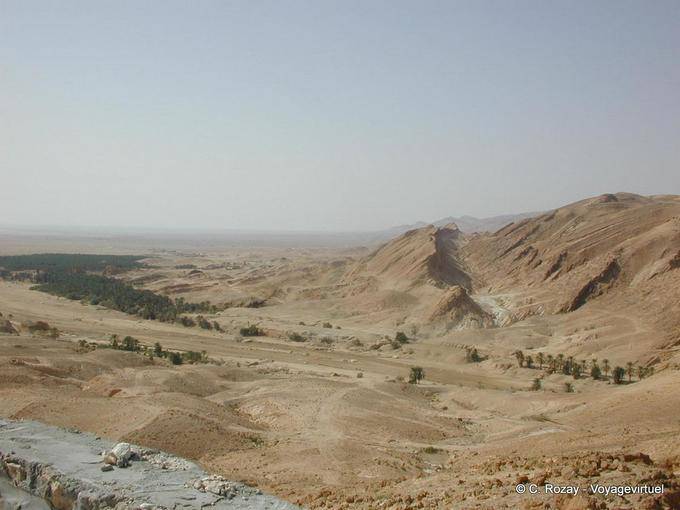 Berge und Oasis Tozeur Nefta - Tunesien
