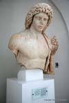 National Museum von Karthago, Büste Genius Coloniae Carthaginis, Tunesien.