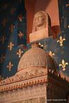 Bust in Carthage Acropolium, Kapelle Louis IX, Kathedrale Saint-Louis, Tunesien.