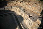 Dougga, Latrinen des Zyklopen Bäder, Tunesien.