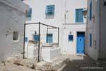 Sidi Bou Said, Brunnen oder Spalten abgeschnitten, Tunesien.