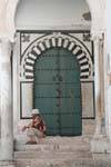 Tunis Medina Moschee Eintrag, Tunesien.