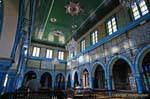 Das erste Zimmer, jüdische Synagoge in Djerba, Tunesien.