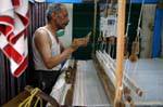 Weaving Redaa, Djerba, Houmt Souk, Tunesien.