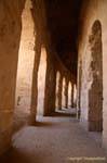 Amphitheater von El Jem, Arkaden, Tunesien.