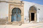 Kairouan, zwei verschiedene Arten von Eingängen, Tunesien.