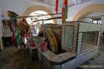 Bir Barrouta, hölzerne Wasserrad von einem Kamel, Kairouan angetrieben, Tunesien.