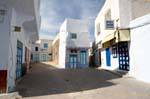 Licht und Schatten auf die Medina, Kairouan, Tunesien.