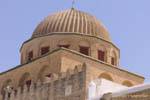 Einer der beiden Kuppeln der Gebetsraum, Grosche Moschee Kairouan, Tunesien.