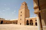 Nordseite des Grand Mosque Sidi Uqba, Kairouan, Tunesien.