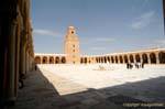 Die Moschee wurde im Jahre 670, Jamaa Sidi Uqba, Kairouan gebaut, Tunesien.