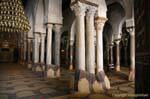 Spalten im Gebetsraum, Große Moschee, Kairouan, Tunesien.