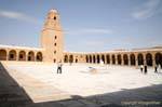 Mit Blick auf das Sidi Oqba Moschee Kairouan, Tunesien.