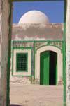 Hof eines Marabout, Remla, Kerkennah, Tunesien.