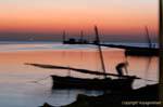 Abend Blur, Sidi Frej, Kerkennah, Tunesien.