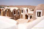 Blick von einer Terrasse, Ksar Haddada, Tunesien.