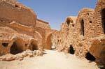Ruinen des Dorfes Ksar Haddada, Tunesien.