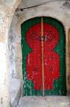 Moschee Eingang, Mahdia, Tunesien.
