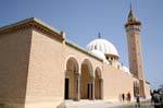 Bourguiba-Moschee, Außenansicht von der Independence Street, Monastir, Tunesien.