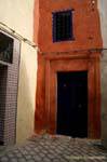 Farben in einer Sackgasse, Sousse Medina, Tunesien.