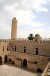 Turm Laterne und Innentreppe, Ribat, Sousse, Tunesien.