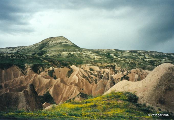 Rose Valley von oben, Kappadokien - Türkei