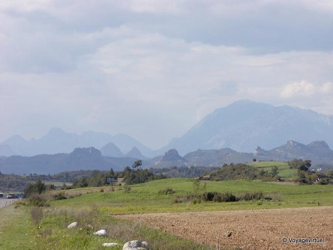 Landschaft in der Umgebung von Manavgat - Türkei