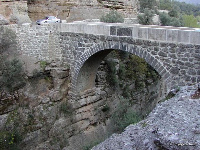 Alte Brücke über den Köprülü Canyon - Türkei