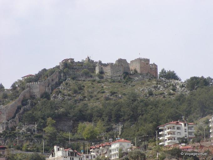 Die Burg von Alanya (seldschukischen Zitadelle) - Türkei