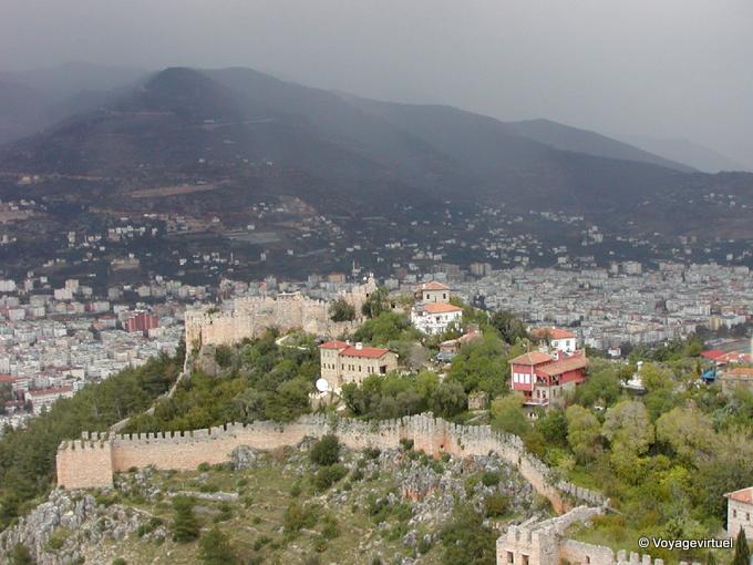 Panorama Alanya Kale Seldschuken Ära Zitadelle - Türkei
