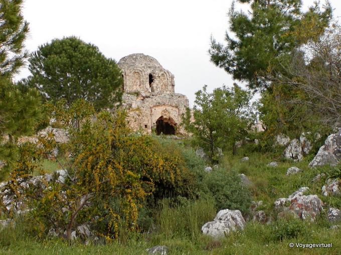 Byzantinischen Epoche Kirche, Alanya - Türkei